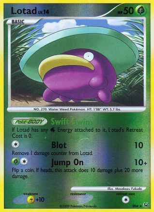 [PKM] Lotad (SH4) [Platinum: Base Set]