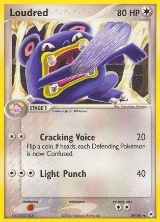 [PKM] Loudred (39/101) [EX: Hidden Legends]