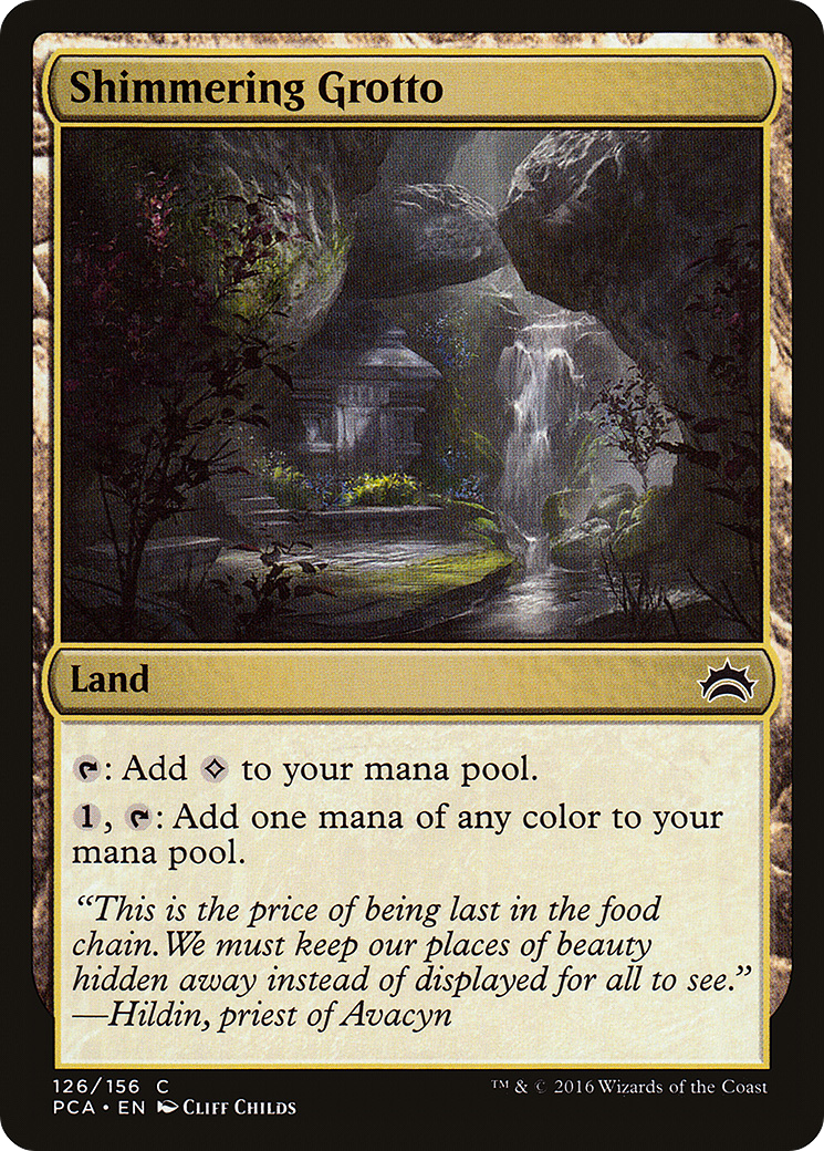 {C} Shimmering Grotto [Planechase Anthology][PCA 126]