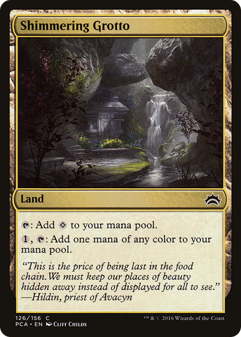 {C} Shimmering Grotto [Planechase Anthology][PCA 126]