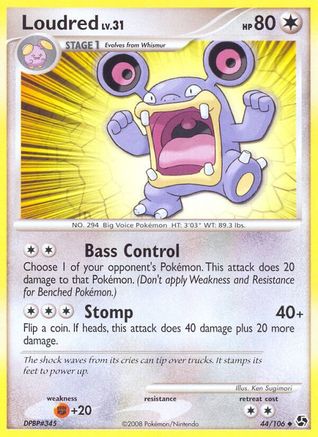 [PKM] Loudred (44/106) [Diamond & Pearl: Great Encounters]