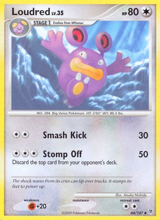 [PKM] Loudred (64/147) [Platinum: Supreme Victors]
