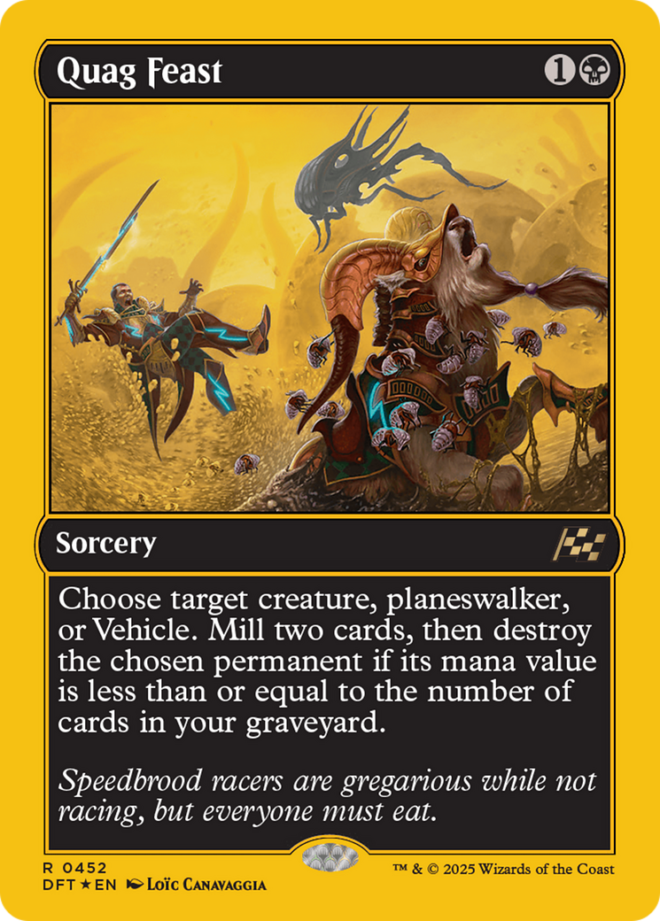 {@R} Quag Feast (First-Place Foil) [Aetherdrift][DFT 452]