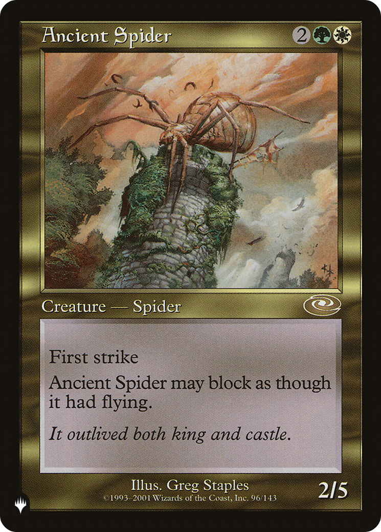 Ancient Spider [LIST PLS-96]