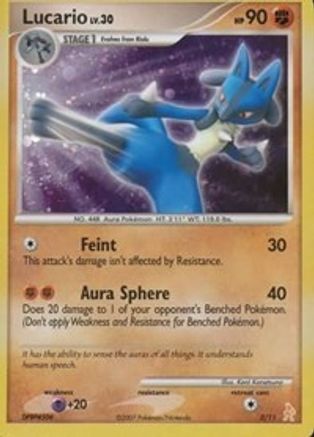 [PKM] Lucario (3/11) [Diamond & Pearl: Trainer Kit - Lucario]
