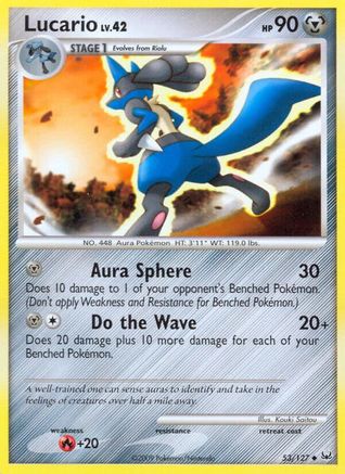 [PKM-C] Lucario (53/127) [Platinum: Base Set]