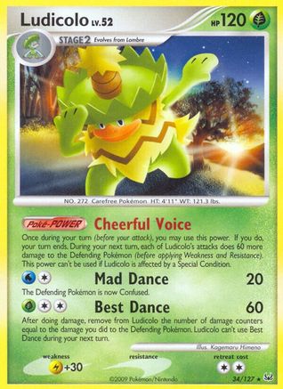 [PKM] Ludicolo (34/127) [Platinum: Base Set]