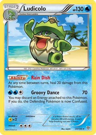 [PKM] Ludicolo (31/135) [Black & White: Plasma Storm]