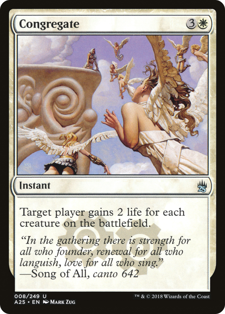 {C} Congregate [Masters 25][A25 008]