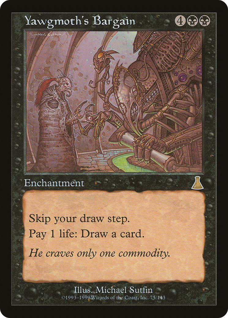 {R} Yawgmoth's Bargain [Urza's Destiny][UDS 075] - Misty Mountain Games