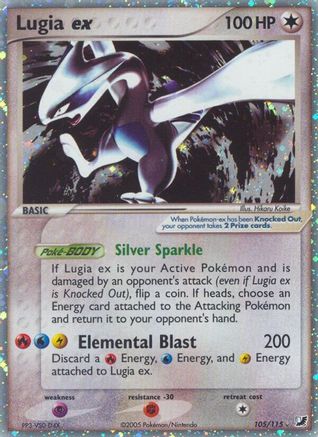 [PKM-R] Lugia ex (105/115) [EX: Unseen Forces]