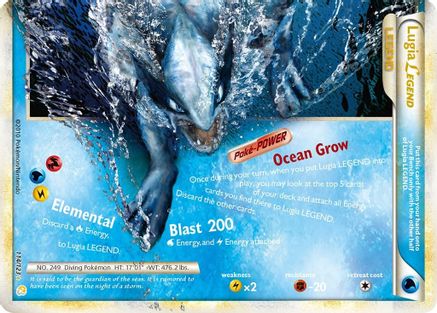 [PKM] Lugia LEGEND (114/123) [HeartGold & SoulSilver: Base Set]