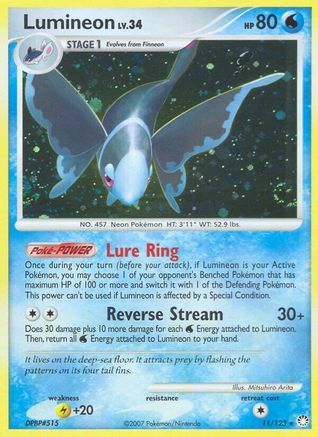 [PKM-R] Lumineon (11/123) [Diamond & Pearl: Mysterious Treasures]