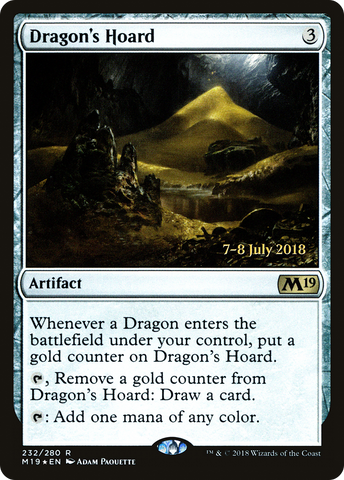 {R} Dragon's Hoard [Core Set 2019 Prerelease Promos][PR M19 232]
