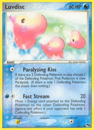 [PKM] Luvdisc (14/17) [POP Series 2]
