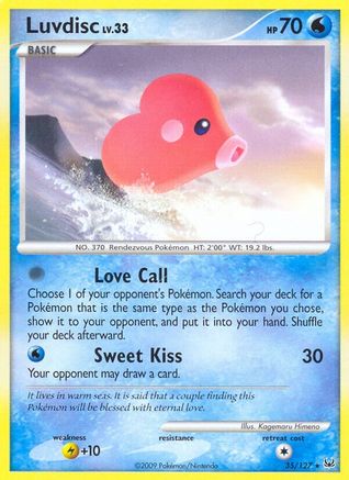 [PKM-R] Luvdisc (35/127) [Platinum: Base Set]
