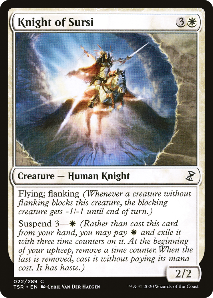 {C} Knight of Sursi [Time Spiral Remastered][TSR 022]