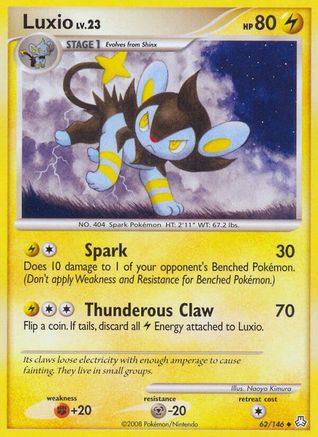 [PKM-C] Luxio (62/146) [Diamond & Pearl: Legends Awakened]