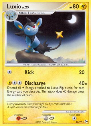[PKM] Luxio (43/99) [Platinum: Arceus]