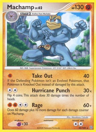 [PKM] Machamp (20/100) [Diamond & Pearl: Stormfront]