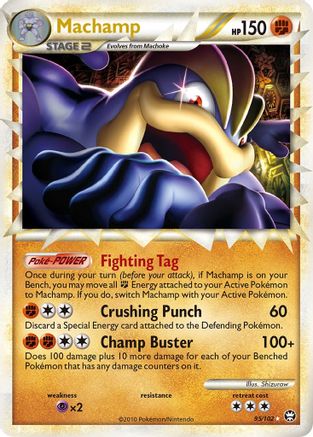 [PKM] Machamp (95/102) [HeartGold & SoulSilver: Triumphant]