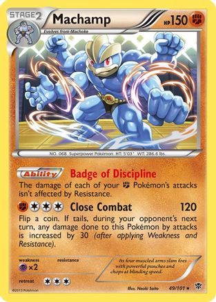 [PKM] Machamp (49/101) [Black & White: Plasma Blast]