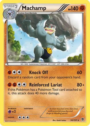 [PKM-R] Machamp (50/101) [Black & White: Plasma Blast]