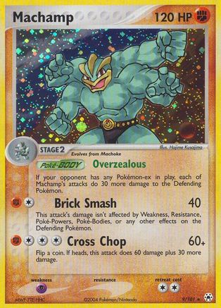 [PKM-R] Machamp (9/101) [EX: Hidden Legends]