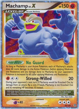 [PKM-R] Machamp LV.X (98/100) [Diamond & Pearl: Stormfront]