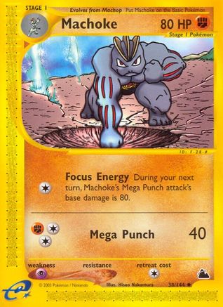[PKM] Machoke (38/144) [Skyridge]