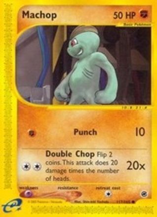 [PKM] Machop (117/165) [Expedition: Base Set]