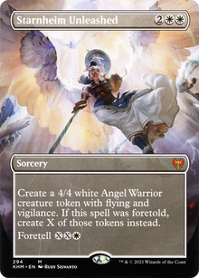 {R} Starnheim Unleashed (Borderless Alternate Art) [Kaldheim][KHM 294]