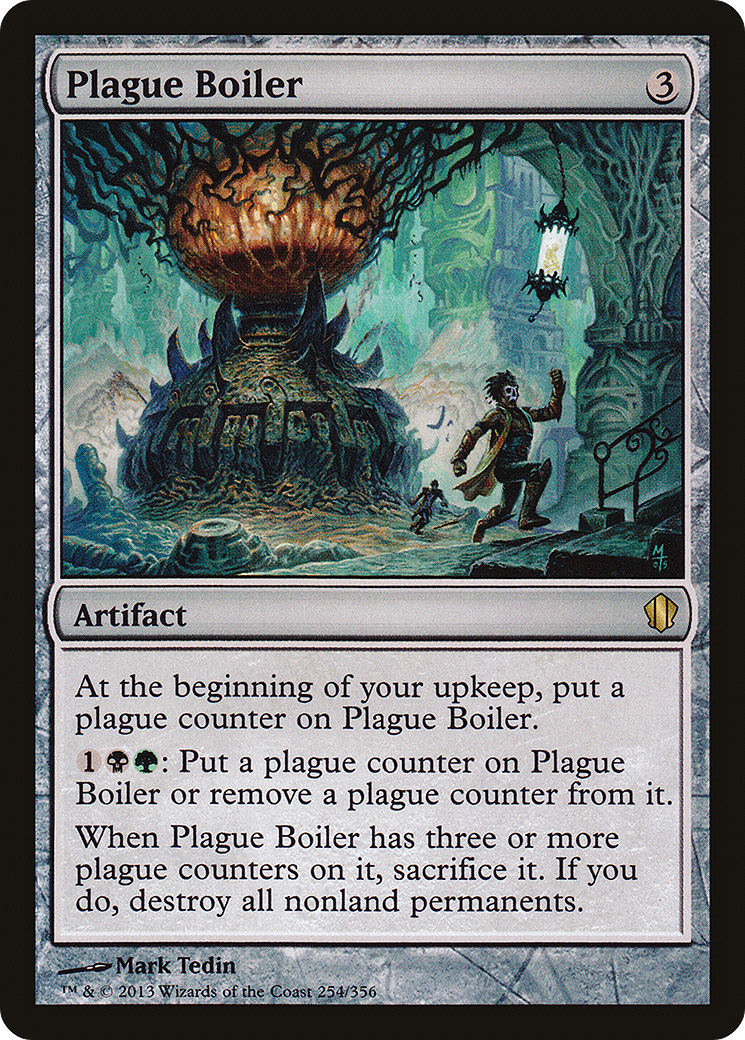 {R} Plague Boiler [Commander 2013][C13 254]
