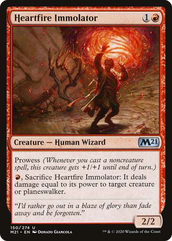 {C} Heartfire Immolator [Core Set 2021][M21 150]