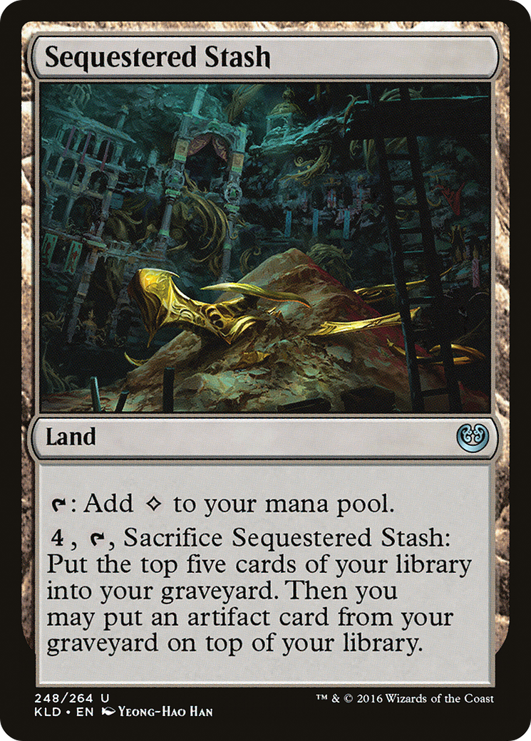 {C} Sequestered Stash [Kaladesh][KLD 248]