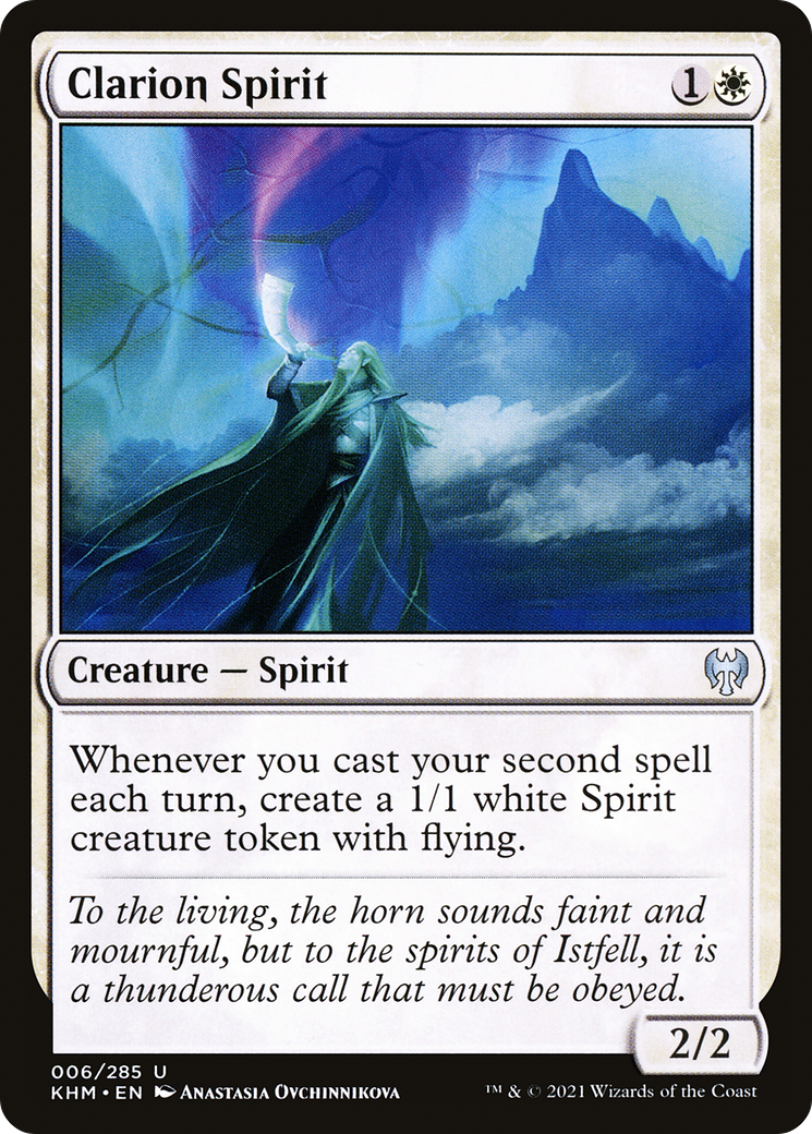 {C} Clarion Spirit [Kaldheim][KHM 006]