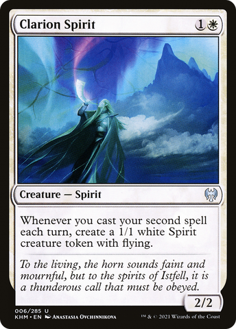 {C} Clarion Spirit [Kaldheim][KHM 006]