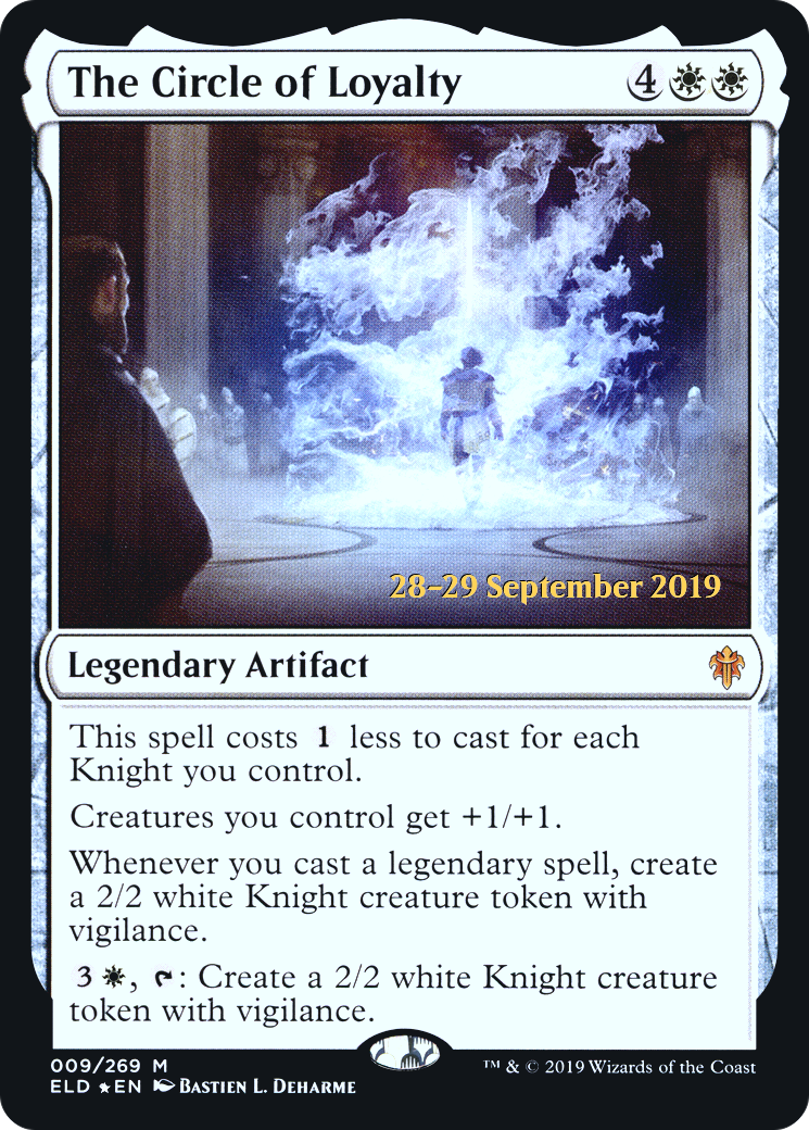 {R} The Circle of Loyalty [Throne of Eldraine Prerelease Promos][PR ELD 009]