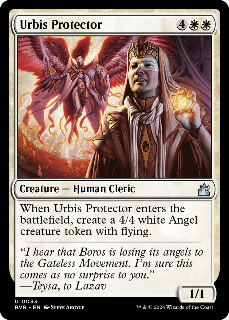 {C} Urbis Protector [Ravnica Remastered][RVR 033]