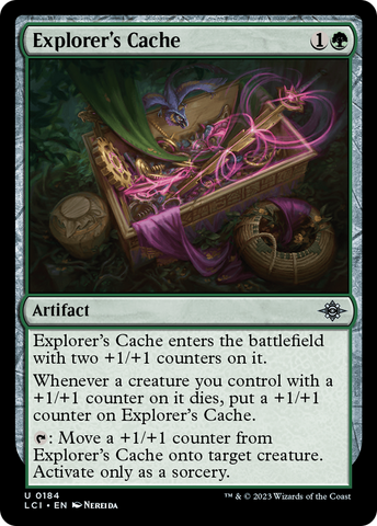 {@C} Explorer's Cache [The Lost Caverns of Ixalan][LCI 184]
