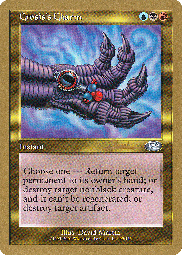 {C} Crosis's Charm (Antoine Ruel) [World Championship Decks 2001][GB WC01 AR99]