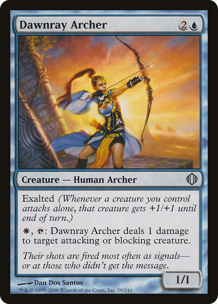 {C} Dawnray Archer [Shards of Alara][ALA 039]