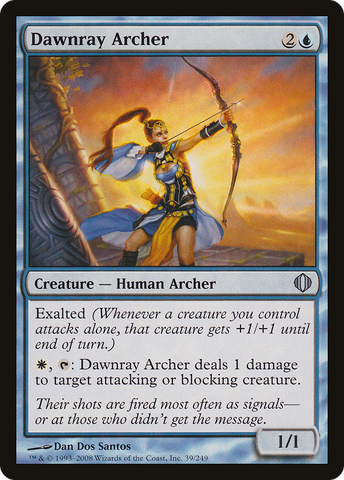 {C} Dawnray Archer [Shards of Alara][ALA 039]