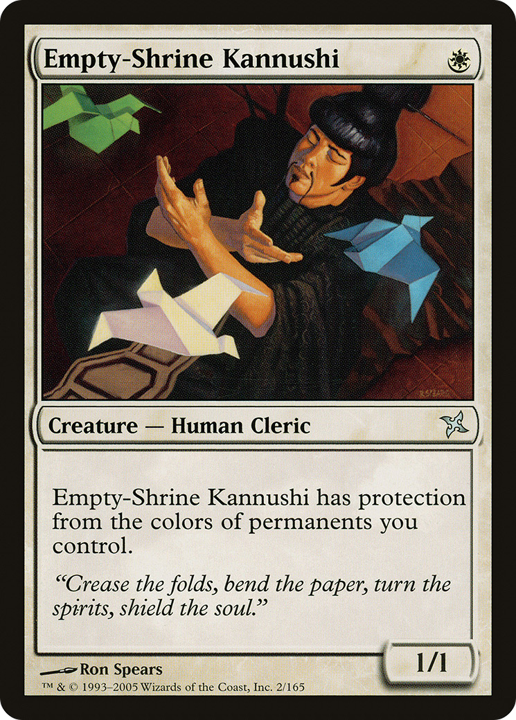 {C} Empty-Shrine Kannushi [Betrayers of Kamigawa][BOK 002]