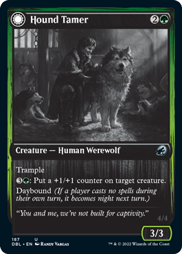 {C} Hound Tamer // Untamed Pup [Innistrad: Double Feature][DBL 187]