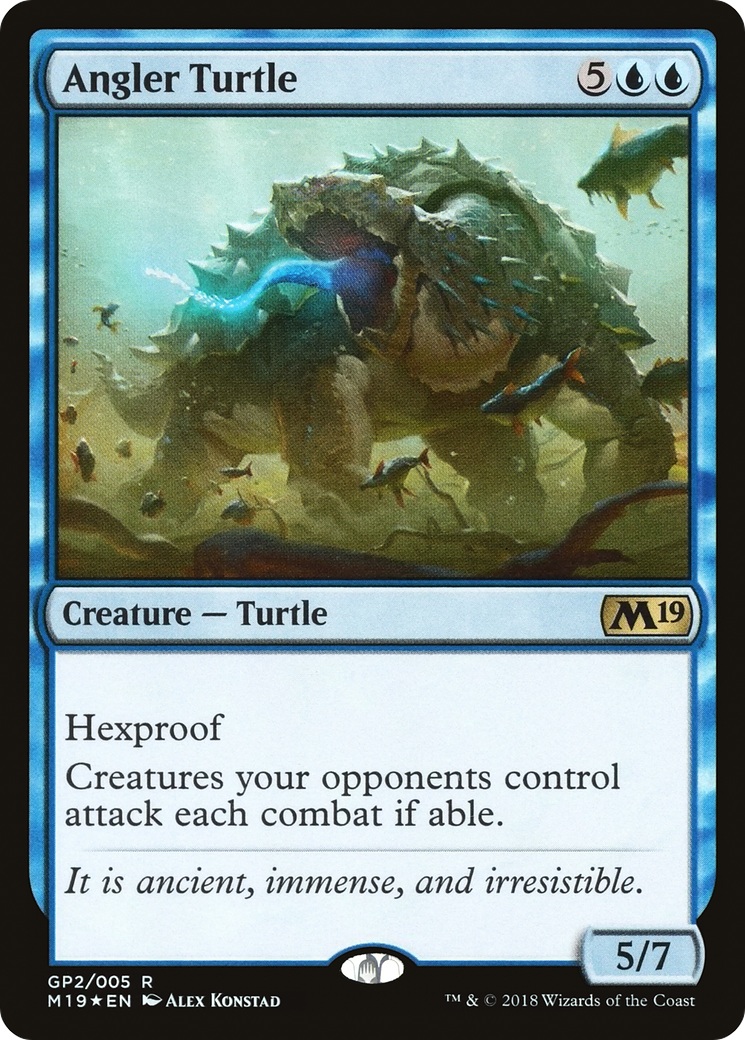 {R} Angler Turtle [Magic 2019 Gift Pack][G18 002]