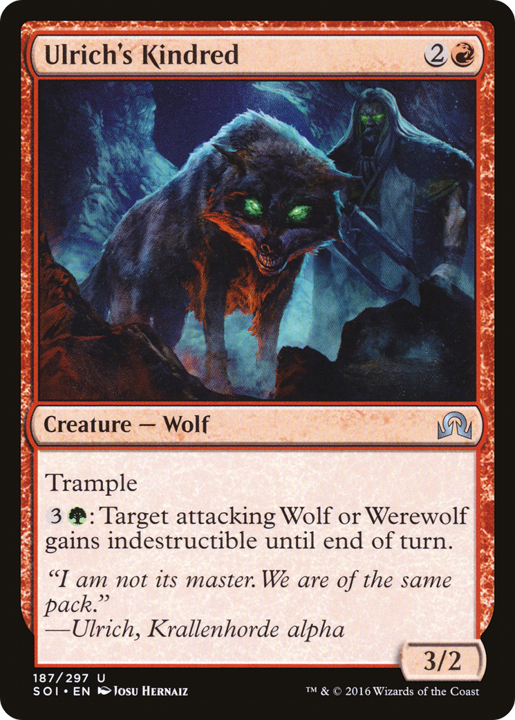 {C} Ulrich's Kindred [Shadows over Innistrad][SOI 187]