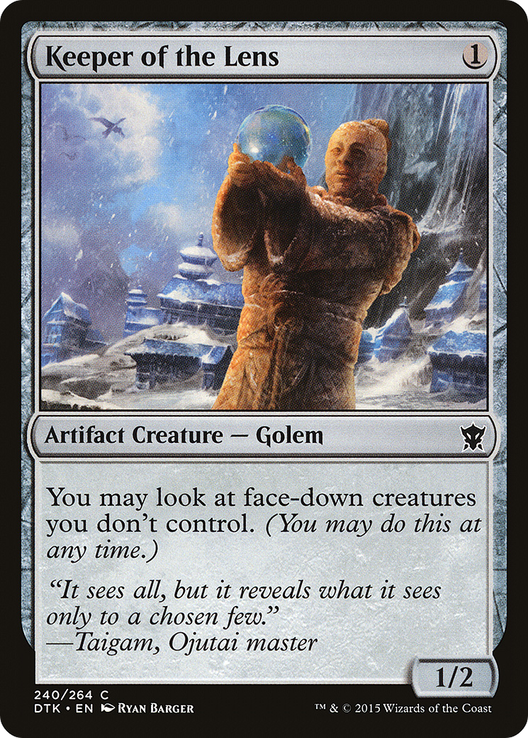 {C} Keeper of the Lens [Dragons of Tarkir][DTK 240]