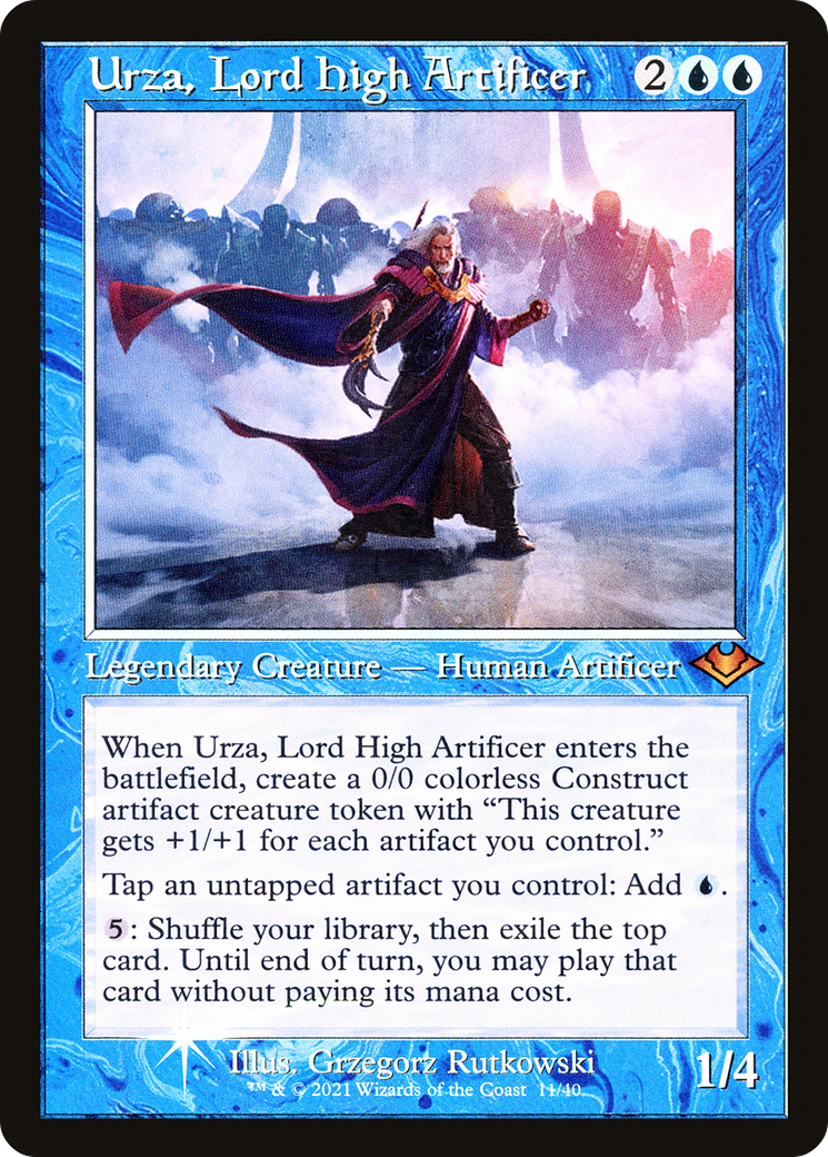 {R} Urza, Lord High Artificer (Retro) [Modern Horizons 2][RF MH1 011]