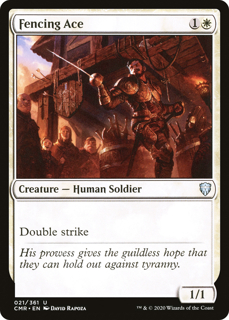{C} Fencing Ace [Commander Legends][CMR 021]